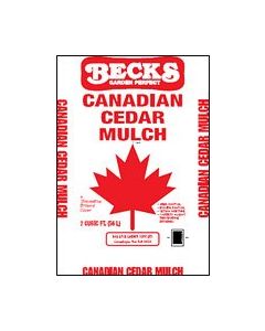 Natural Cedar Mulch - 2cf