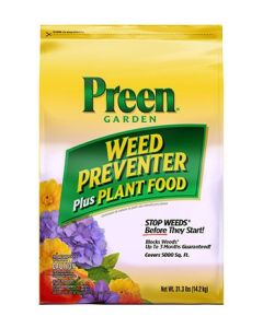 Preen® Weed Preventer + Plant Food - 31.3 lbs 5,000 sq ft