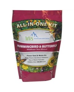 Mountain View Hummingbird & Butterfly Wildflower Seed Mixture - 2 lbs 700 sq ft