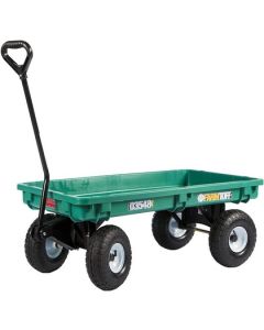 Millside Industries Plastic Deck Wagon - 20 in. x 38 in.