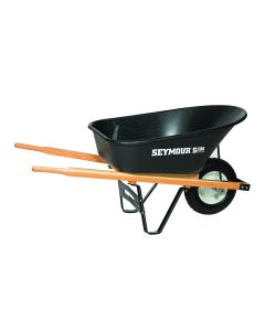 Seymour Midwest S300 6cf Poly Tray Wheelbarrow
