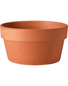 Southern Patio Terra Cotta Half Pot - 8.5 in.