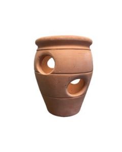 Southern Patio Clay Strawberry Pot - 2 Gallon