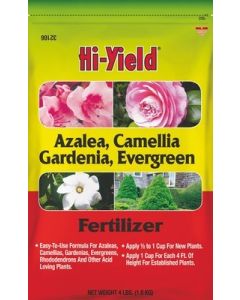 VPG Hi-Yield Azalea, Camellia, Gardenia, Evergreen Fertilizer 4-8-8 - 4 lbs.
