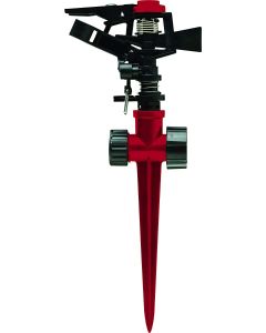 Plstc Pulsating Sprinkler w/ 2 Way Spike