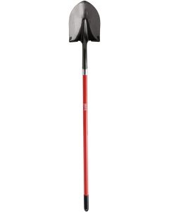 Bond Fiberglass Long-Handle Round Point Shovel