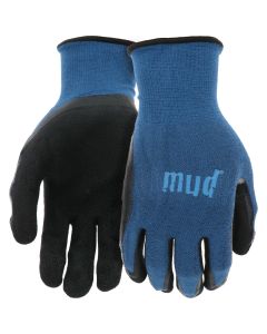 Mud Nylon Seamless Knit Gloves - Medium
