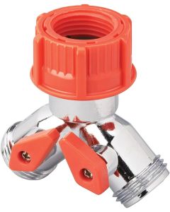 Rainwave Aluminum Full Flow Y Connector