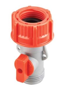 Rainwave Plastic Shut-Off with Swivel Nut