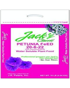 JR Peters Petunia Feed 20-6-22 - 10 lbs.