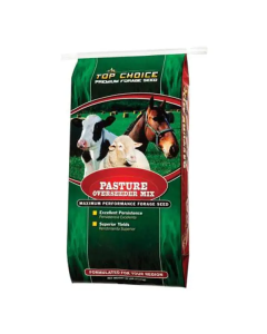 Top Choice Pasture Overseeder Seed Mix 25 lbs.