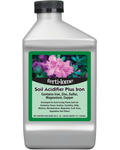 Soil Acidifier Plus Iron 32 Oz