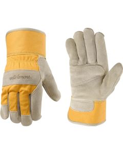 Wells Lamont - Women’s Cowhide Leather Palm with Safety Cuff - Medium