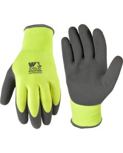 Wells Lamont - Men’s Double Coated Latex Grip Winter Work Gloves - X-Large