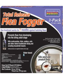 Bonide Total Release Flea Fogger - 3 pack