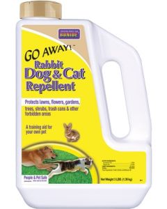 Bonide Go Away! Rabbit/Dog & Cat Repellent - 4 lb. Granules