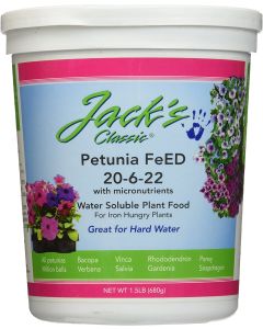 JR Peters Petunia Feed 20-6-22 - 1.5 lbs.