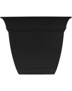 10" ECLIPSE SQ PLANTER IN BLACK