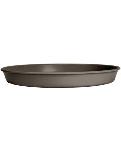 PlasTerra® Mocha Sandstone Saucer - 24 in.