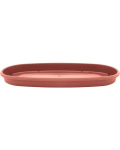 Panterra Oval Saucer - 20 in. Clay