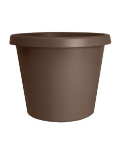 HC Companies - 14" Classic Prima Planter in Chocolate