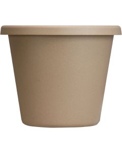 PlasTerra® Mocha Sandstone Pot - 10 in.