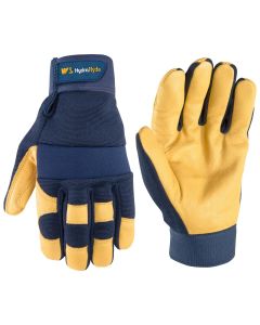 Wells Lamont - Men’s HydraHyde® Leather Hybrid Adjustable Wrist - Large